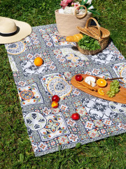 Полотенце пляжное вафельное «Азулежу» - Фото 15