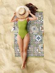 Полотенце пляжное вафельное «Азулежу» - Фото 18