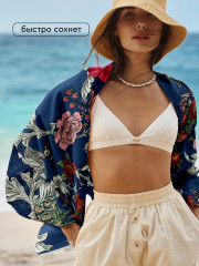 Полотенце пляжное вафельное «Edem» - Фото 3