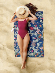 Полотенце пляжное вафельное «Edem» - Фото 18