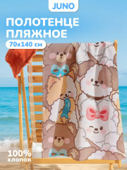 Полотенце пляжное «Кавайные зверята» - Фото 13