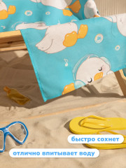 Полотенце пляжное «Гусята» - Фото 2