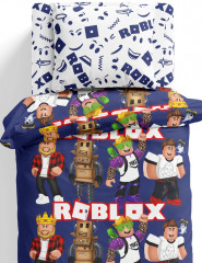 Комплект постельного белья «Roblox blue» - Фото 1