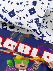 Комплект постельного белья «Roblox blue» - Фото 6