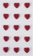 Стразы самоклеящиеся «Сердца» - Фото 1