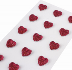 Стразы самоклеящиеся «Сердца» - Фото 2
