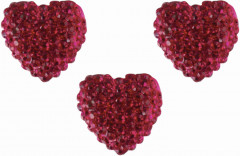 Стразы самоклеящиеся «Сердца» - Фото 3
