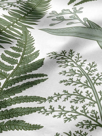 Простыня на резинке «Day Fern»