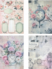 Бумага для скрапбукинга двусторонняя «В винтажном стиле» - Фото 11