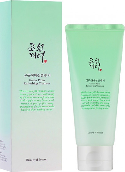 Гель-пенка для умывания «Green Plum Refreshing Cleanser»