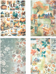 Бумага для скрапбукинга двусторонняя «Осень» - Фото 11