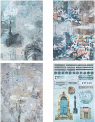 Бумага для скрапбукинга двусторонняя «Текстуры» - Фото 12