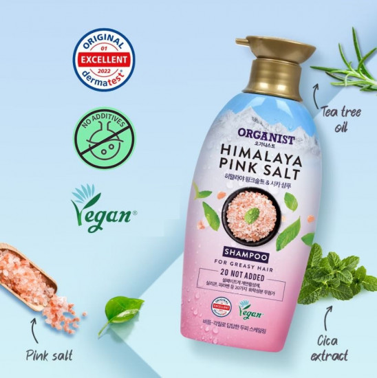 Шампунь для жирных волос против перхоти «Himalaya Pink Salt Repair»