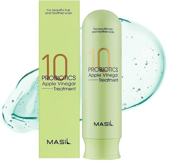 Бальзам для волос от перхоти с яблочным уксусом «10 Probiotics Apple Vinegar Treatment»