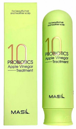 Бальзам для волос от перхоти с яблочным уксусом «10 Probiotics Apple Vinegar Treatment»