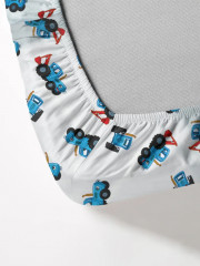 Комплект детского постельного белья «Синий трактор» - Фото 4