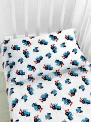 Комплект детского постельного белья «Синий трактор» - Фото 7