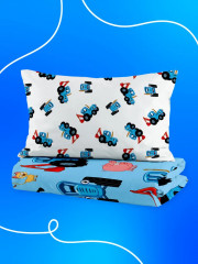 Комплект детского постельного белья «Синий трактор» - Фото 9