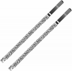 Набор невидимок для волос со стразами - Фото 2