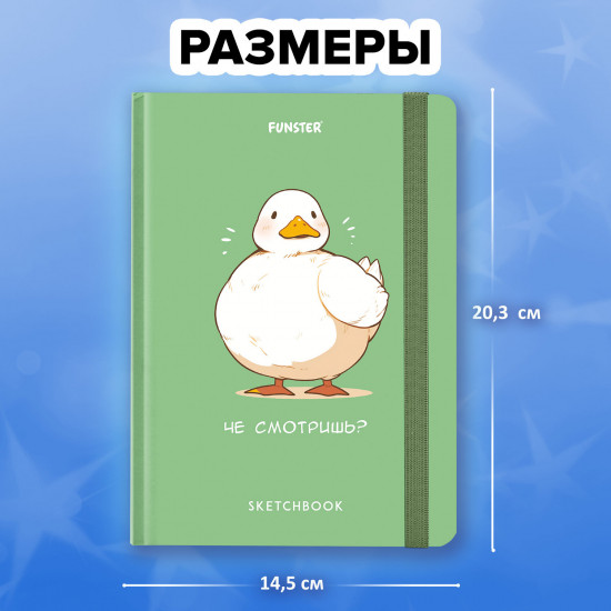Скетчбук «Гусь «Че смотришь?»