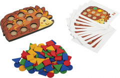 Сортер деревянный развивающий 4 в 1 «Волшебный сундучок» - Фото 13