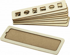 Сортер деревянный развивающий 4 в 1 «Волшебный сундучок» - Фото 20