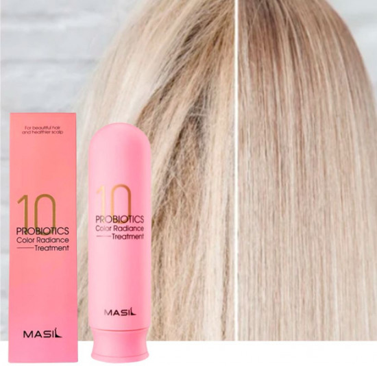 Бальзам для окрашенных волос с пробиотиками «10 Probiotics Color Radiance Treatment»