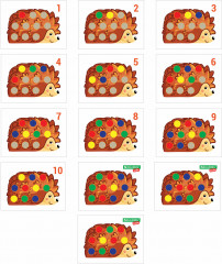 Сортер деревянный развивающий 4 в 1 «Волшебный сундучок» - Фото 28