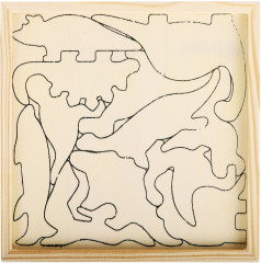 Пазл деревянный развивающий для детей «Динозавры» - Фото 8