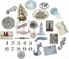 Набор наклеек для скрапбукинга «Путешествие» - Фото 6