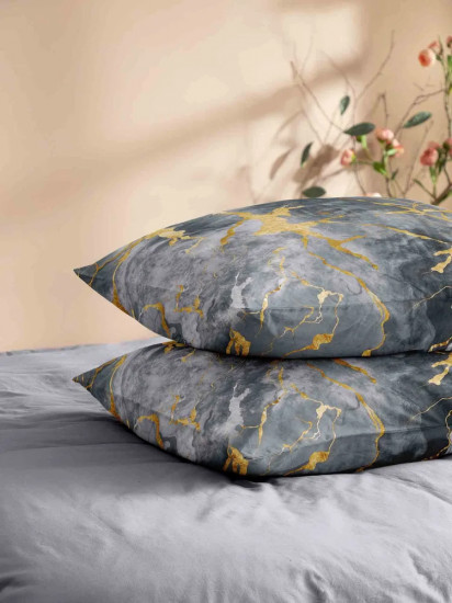Комплект наволочек «Gray Marble»