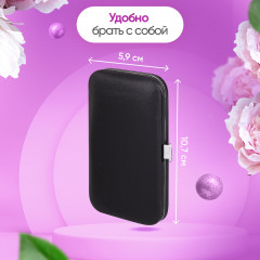 Набор для маникюра и педикюра в футляре универсальный «9 в 1» - Фото 2