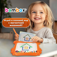 Мозаика магнитная развивающая для детей «Краб» - Фото 6