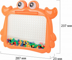 Мозаика магнитная развивающая для детей «Краб» - Фото 15