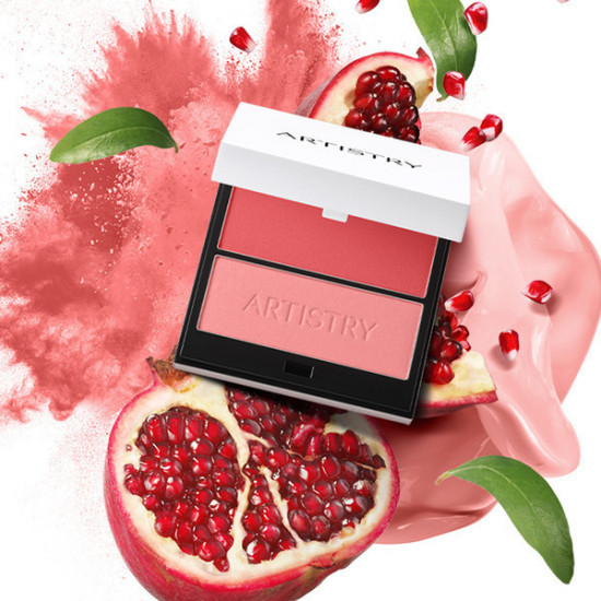 Палетка кремовых и сухих румян для лица «Artistry Go Vibrant», оттенок Pink Spring Fling