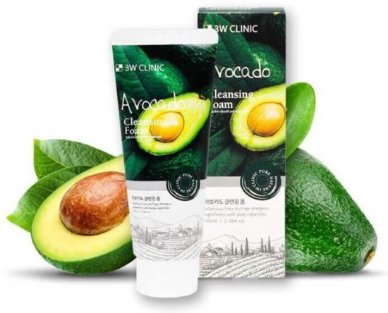 Пенка для умывания с авокадо очищающая «Avocado Cleansing Foam»