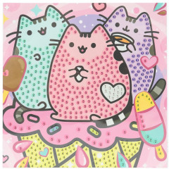 Алмазная мозаика «Котики-Пушинки» - Фото 2