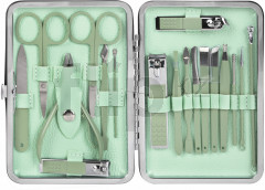 Набор для маникюра и педикюра в футляре универсальный «18 в 1» - Фото 5