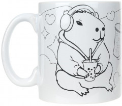 Кружка для росписи «Капибара» - Фото 1