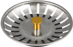 Ситечко для раковины с кнопкой - Фото 1