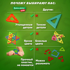 Конструктор магнитный «Magnetic blocks» - Фото 6