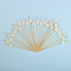 Набор шпажек для канапе «Жемчужные цветы» - Фото 4