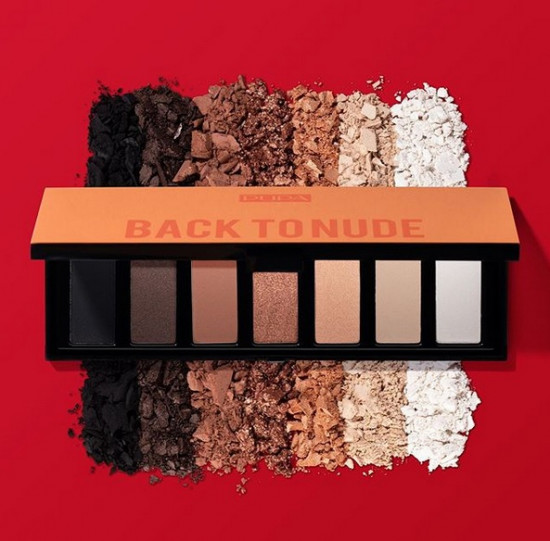 Палетка теней «Makeup Stories Compact», оттенок 001 Back To Nude
