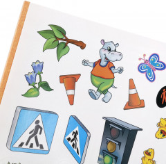 Правила дорожного движения. 50 наклеек - Фото 3