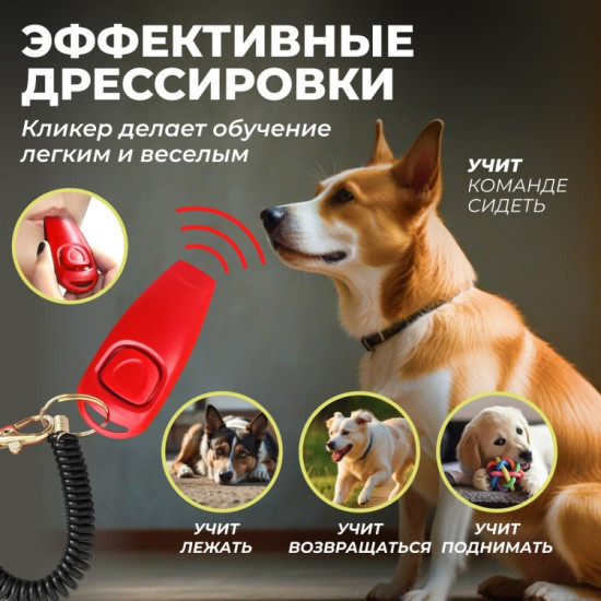 Кликер для дрессировки собак