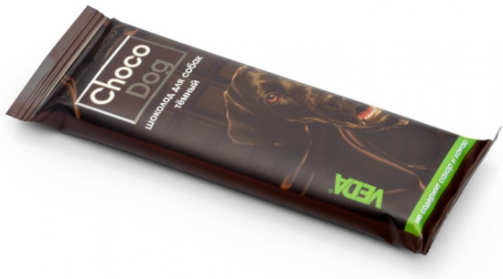 Лакомство для собак «Choco Dog шоколад темный»