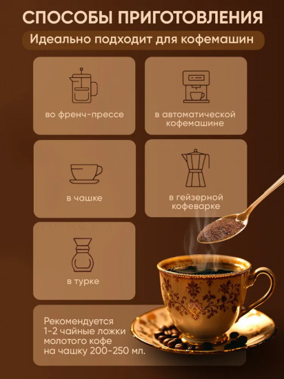 Кофе зерновой «Арабика»
