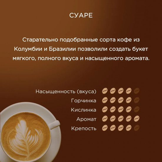 Кофе в зернах «Суаре»