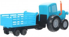 Машина «Синий Трактор с телегой» - Фото 3