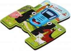 Пазл фигурный «Синий Трактор» - Фото 1